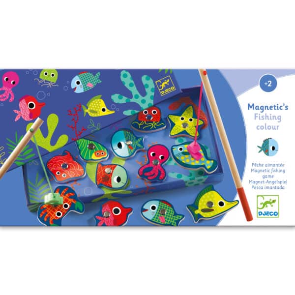Djeco Visspel Gekleurde Zeedieren