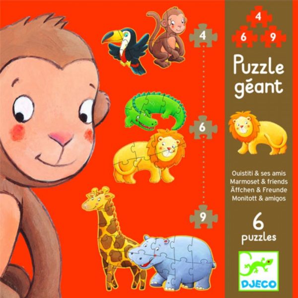 Djeco Puzzel Dieren