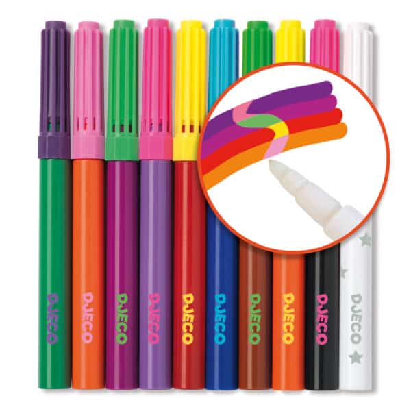 Djeco 10 Magische Stiften