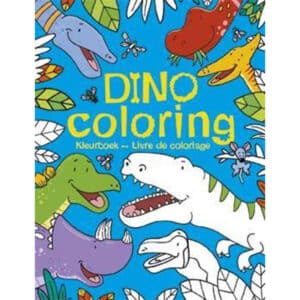 Dino coloring kleurboek