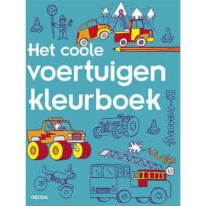 Coole voertuigen kleurboek