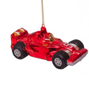 Vondels Kerstbal Rode raceauto