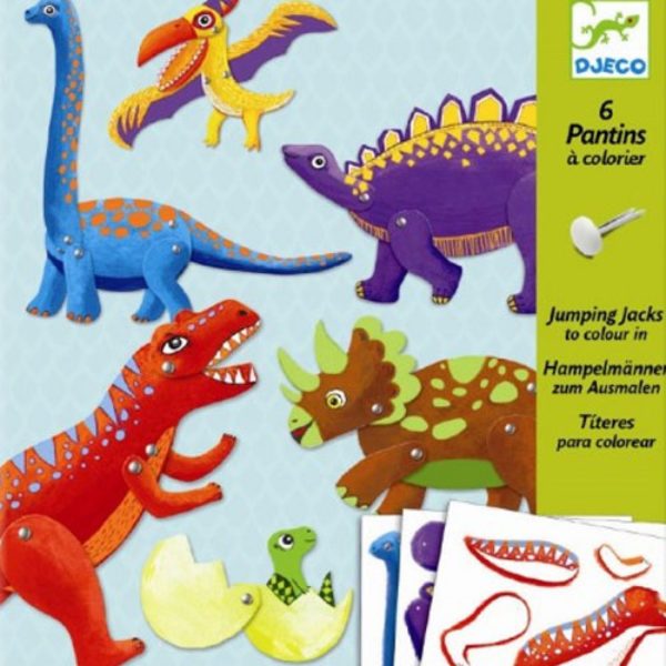 Knutselset Dinos Wijs West Djeco DJ09680