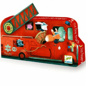Puzzel Brandweerauto
