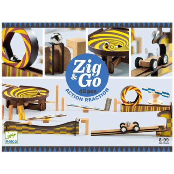 Djeco Zig & Go - 45 pcs