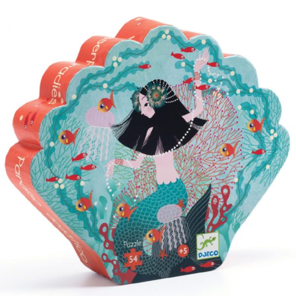 djeco wijs west wijswest online shoppen winkel amsterdam speelgoed Djeco DJ07242 Puzzels 3070900072428 Djeco Puzzel Paradis aquatique - 54 pcs
