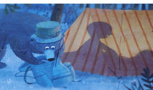 Londji Dag en Nacht puzzel met 50 stukjes voor kinderen flow in the dark
