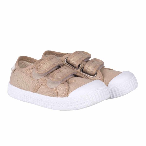 Wijs west Igor Igor Berri Velcro Beige  ss20 Igor Kleding & Accessoires Schoenen  Beige klittenband