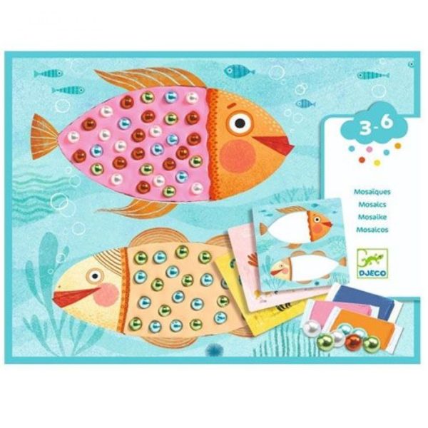 Wijs west Djeco Djeco Knutselpakket Mozaïk Parels 3070900089303 Djeco Speelgoed & Spellen Knutselen