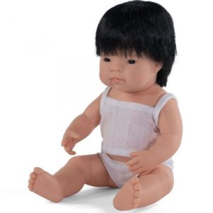 miniland babypop aziatisch jongen