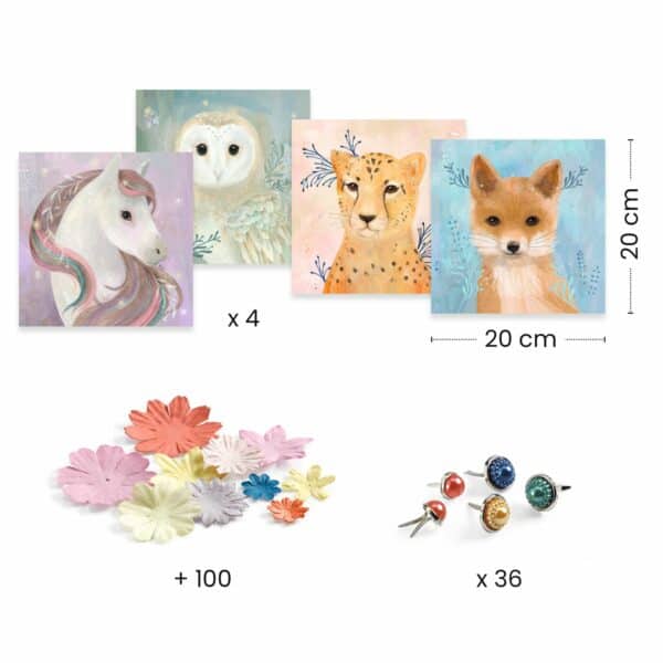 Djeco Knutselpakket Bloemenkronen