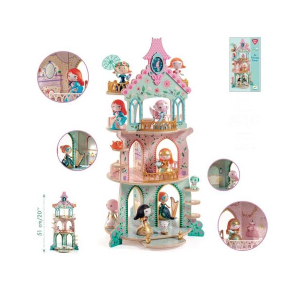 Djeco Arty Toys prinsessen toren