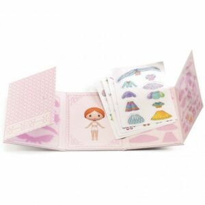 Wijs west Djeco Djeco Miss Lilyruby Stickers removable 3070900069817 Djeco2021Mei Speelgoed & Spellen Knutselen