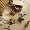 Ferm Living Houten Handgemaakte Nijlpaard