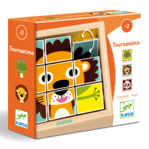 Wijs west Djeco Djeco Mini Draai Puzzel Tournanimo 3070900019539 Juli21 Djeco Speelgoed & Spellen Puzzels