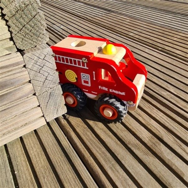 Brandweerwagen Hout
