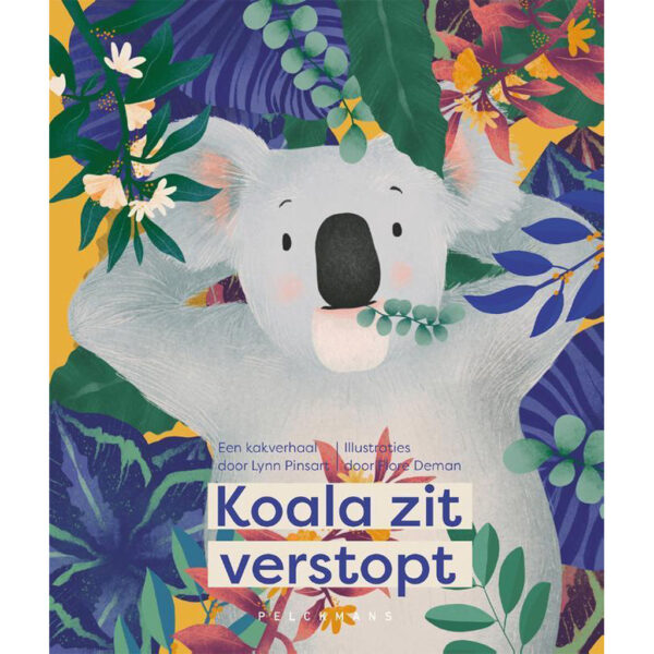 Koala zit verstopt