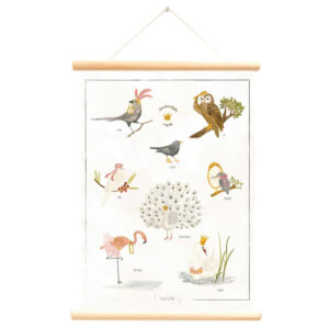 Little & Pure Poster Vogels HviinkLittle & Pure Poster Zwaan Hviink Little & Pure Poster Vogels HviinkLittle & Pure Poster Zwaan Hviink Schoolplaat magische vogels