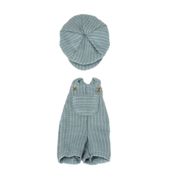 MAILEG Overall and cap for Teddy junior