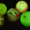 Galaxy stuiterbal glow in the dark