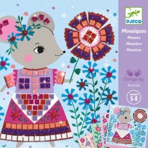 Djeco Mozaïek Set Lovely Pets voorkant verpakking