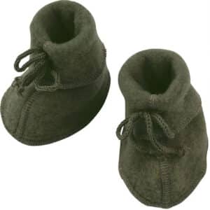 Engel Natur Baby Slofjes Bosgroen