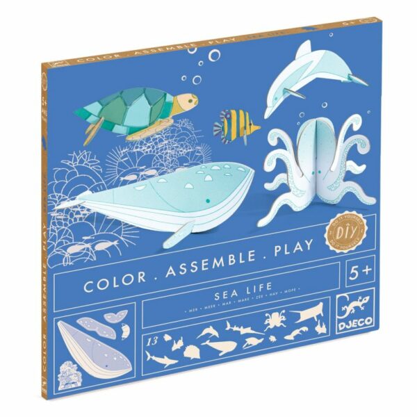 Djeco Color Assemble - Zee - Afbeelding 5