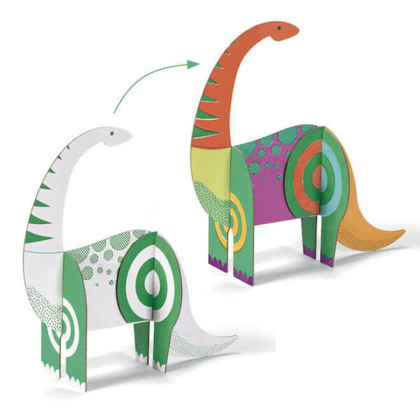 Wijs west Djeco Djeco Kleur, Bouw & Speel - Dinosaurussen DJ08004 3070900080041 8,97 Speelgoed & Spellen Knutselen