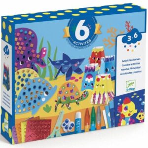 Wijs west Djeco Djeco Knutselset 6 Activiteiten Zeeleven DJ09294 3070900092945 14,97 Speelgoed & Spellen Knutselen