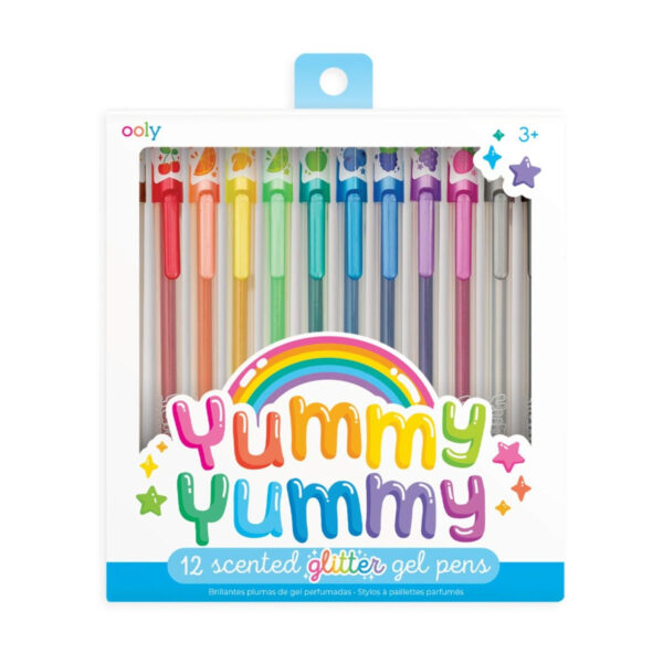 Ooly - Gelpennen met glitter en geur 'Yummy Yummy' 2.0