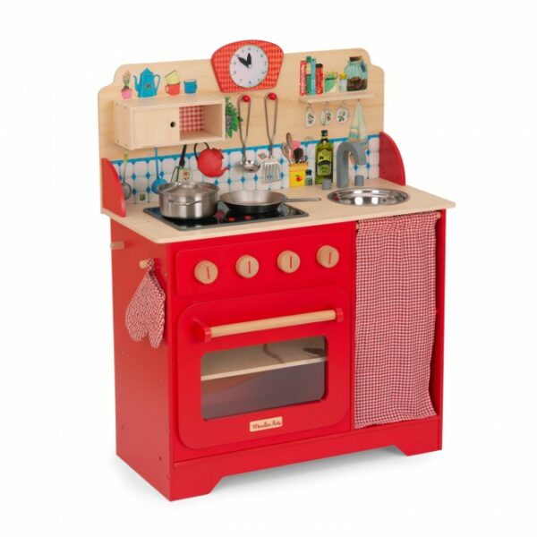 Wijs west Moulin Roty Moulin Roty Fornuis La Grande Famille 3575676324264  Speelgoed & Spellen Spelen