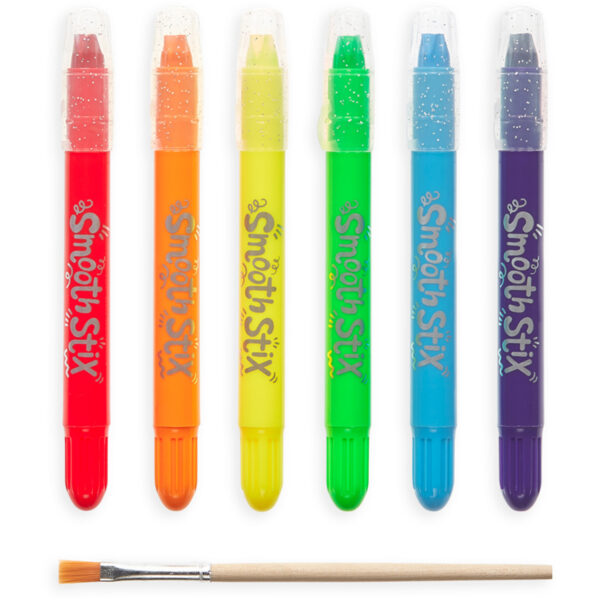 Ooly - Smooth Stix Watercolor Gel Crayons & Brush - Afbeelding 2