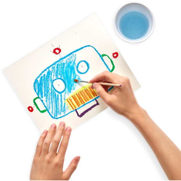 Ooly - Smooth Stix Watercolor Gel Crayons & Brush - Afbeelding 6