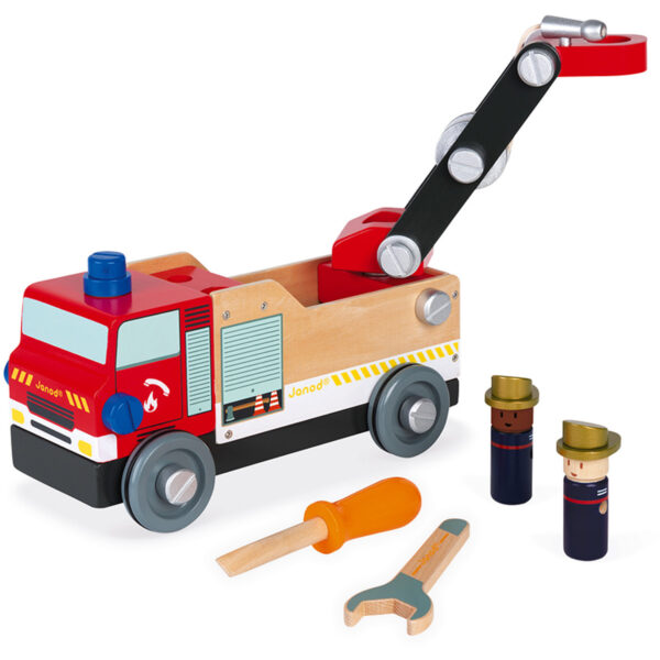 Janod Brico'kids - Brandweerauto - Afbeelding 4