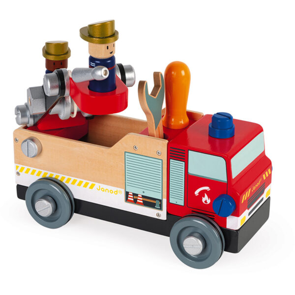 Janod Brico'kids - Brandweerauto - Afbeelding 7