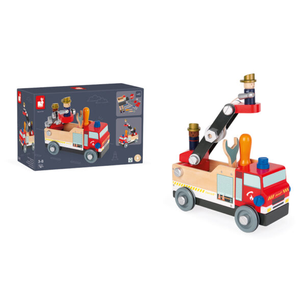 Janod Brico'kids - Brandweerauto - Afbeelding 8