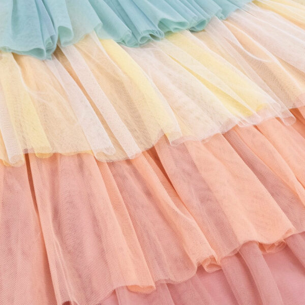 Meri Meri Rainbow Ruffle Princess Dress