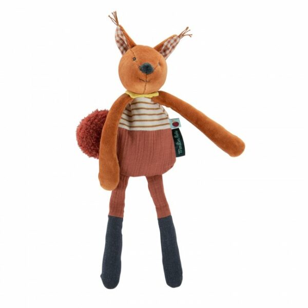 Moulin Roty Knuffel Rammelaar Eekhoorn Pomme Des Bois