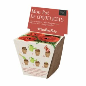 Moulin Roty Pot Met Klaproos Zaden Jardin Du Moulin