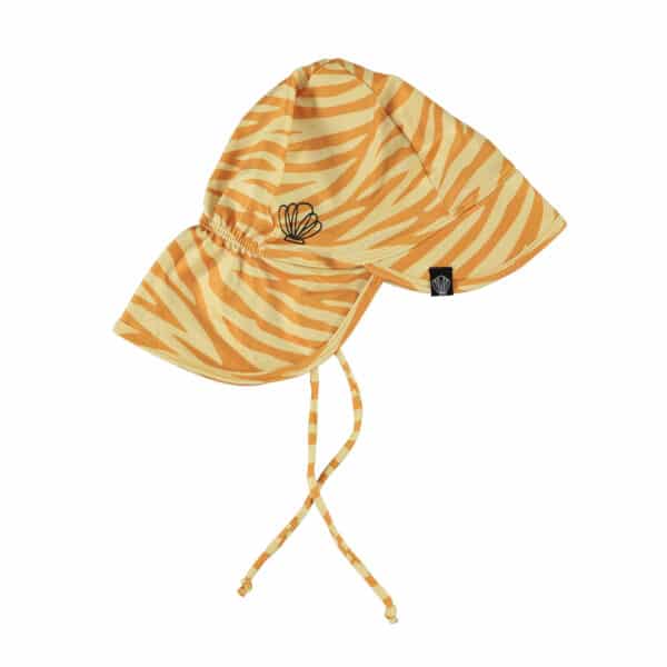 Wijs west Beach & Bandits Beach & Bandits Golden Tiger  (UPF50+) Hat  Golden Orange 7436909018007 Beach SS22 Kleding & Accessoires Zwemkleding