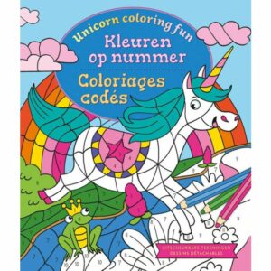 Eenhoorn niceness kleurboek deltas Wijs West kleuren