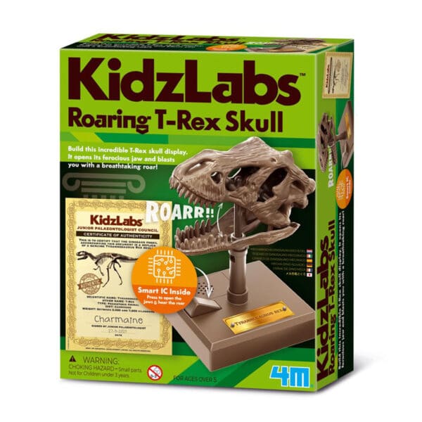 4M Kidzrobotix Brullende T-rex Schedel