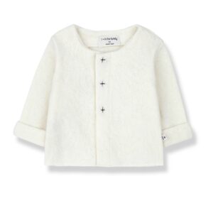 Wijs west 1+ in the Family 1+ In The Family Jolie Jacket Ecru  SS23 Family Kleding & Accessoires Baby Buitenkleding
