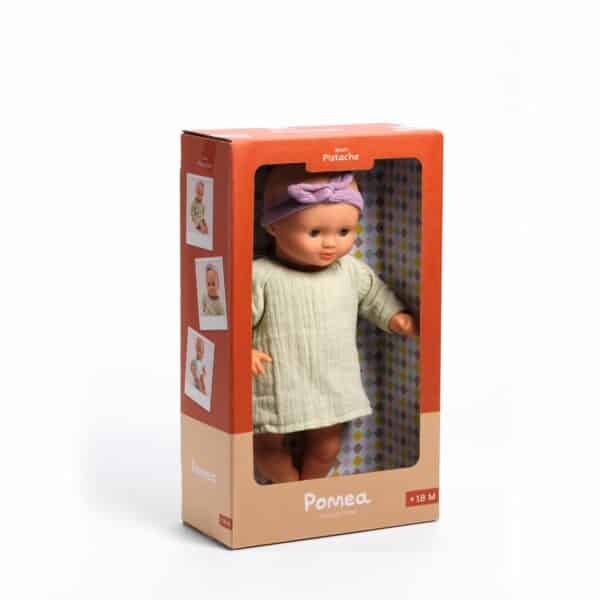Djeco Baby Pop 32 Cm -Baby Pistache