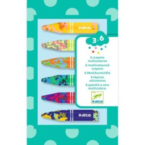 Djeco 6 Krijtjes Multicolores