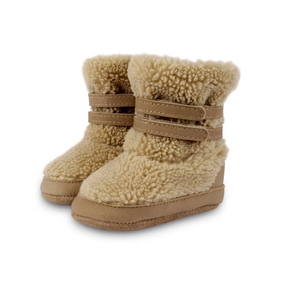 Donsje Larisso Lining Beige Curly Faux Fur - Wijs West