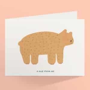 Goodness Gang Kaart Bear