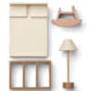 Liewood Amanda Play House Furniture Rose Mix - Afbeelding 2