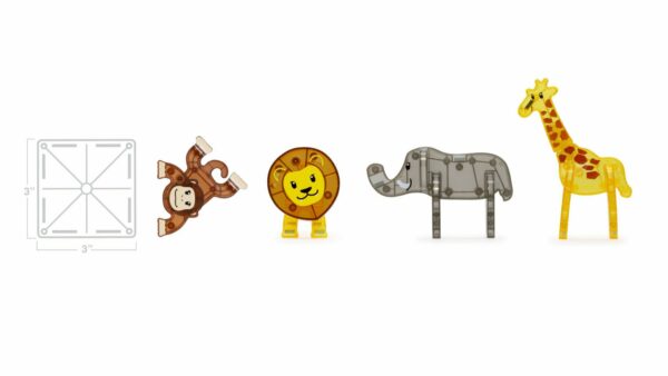 Magna-Tiles Safari Animals 25-Piece Set