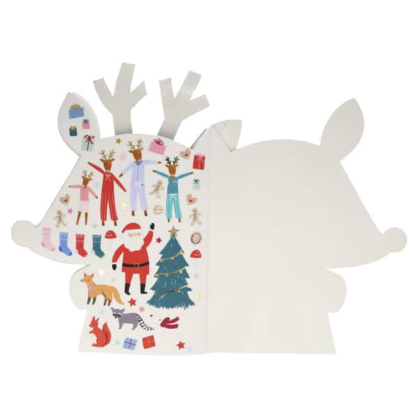 Meri Meri Reindeer Sticker Schetsboek